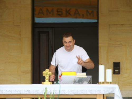 FOTO: Na Šćitu započela priprava za Veliku Gospu