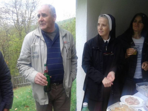 Blagoslov polja i misa na groblju Čelice