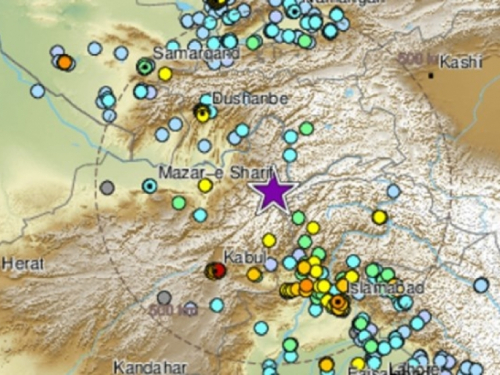 Potres u Afganistanu jačine 6.5 po Richteru