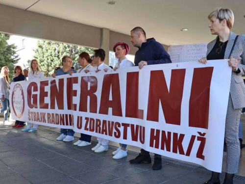 Prekida se štrajk zdravstvenih radnika u HNŽ-u: Nakon šest mjeseci počinju s radom