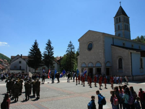 FOTO: 23. obljetnica brigade "Rama"