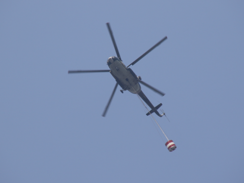 Helikopterima započinje intenzivnije gašenje požara na području HBŽ-a