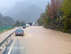 Jablanica: M17 pod vodom, vozači na mukama