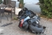 Mostar: Motocikl završio u bašti kafića, vozač prevezen u bolnicu