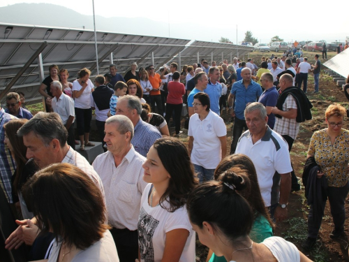 FOTO: Na Proslapu otvorena solarna elektrana