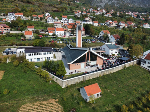 FOTO: Vanjska proslava svetoga Franje u Rumbocima