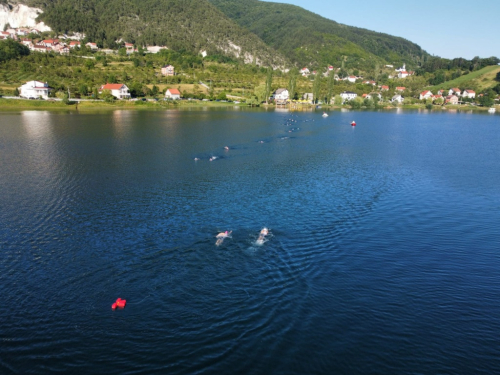 FOTO: Na Ramskom jezeru održan 3. Ramski akvatlon