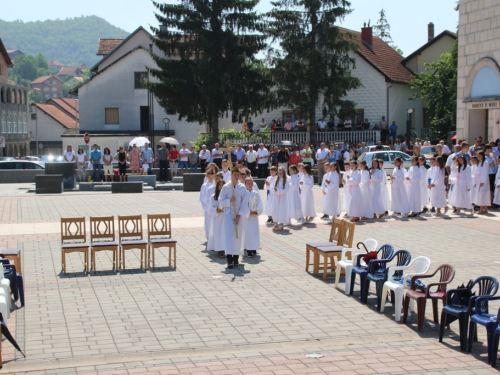 FOTO: Vanjska proslava patrona župe Prozor