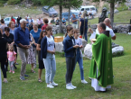 FOTO: Na Vranu služena sv. misa za poginule duvandžije