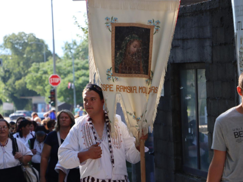 FOTO: Ramci hodočastili Gospi u Sinj
