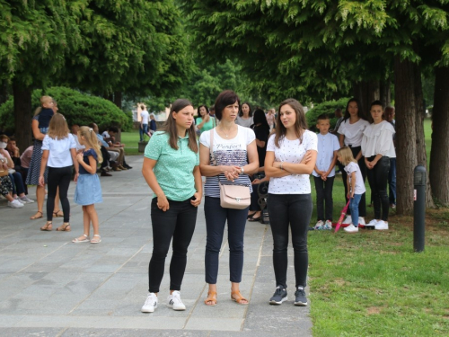 FOTO: Na Šćitu započela priprava za Veliku Gospu