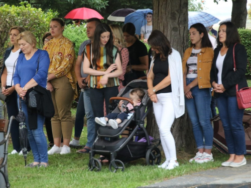 FOTO: Na Šćitu započela priprava za Veliku Gospu