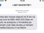 Ne nasjedajte na lažne SMS poruke koje kruže ovih dana!