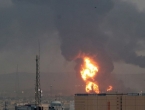 Veliki požar u rafineriji u Teheranu, par sati ranije se zapalio i veliki vojni brod