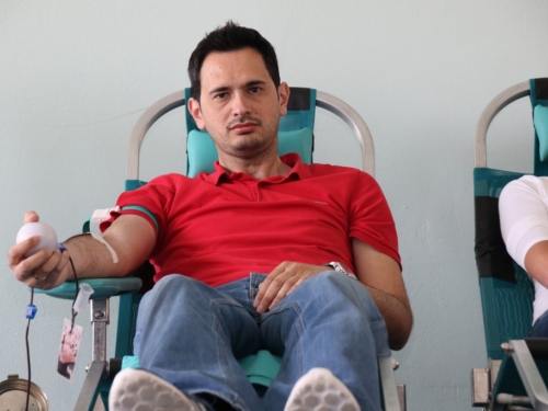FOTO: Još jedna uspješna akcija darivanja krvi u Prozoru