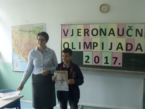 FOTO: Učenici iz Rame na vjeronaučnoj olimpijadi