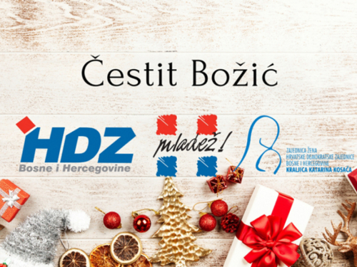 Sretan Božić želi vam OO HDZ BiH Rama
