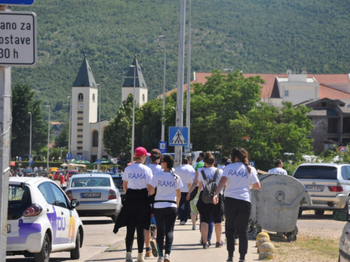 FOTO: Ramci hodočastili Gospi u Međugorje