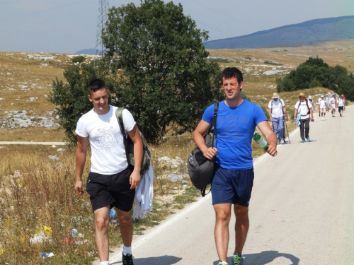 Fotoreportaža s ramskog hodočašća Gospi u Sinj