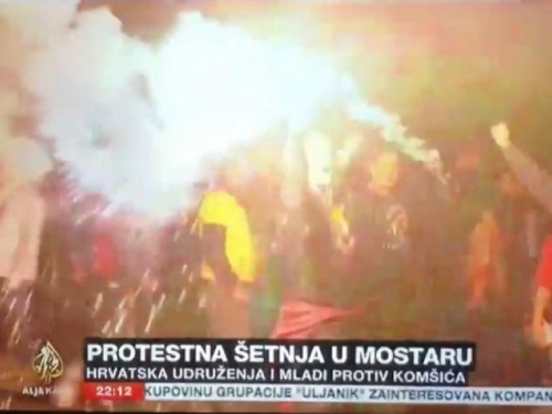 Al Jazeera Hrvatima u Mostaru pokušala podvaliti nerede: Odgovoran je Desk u Sarajevu