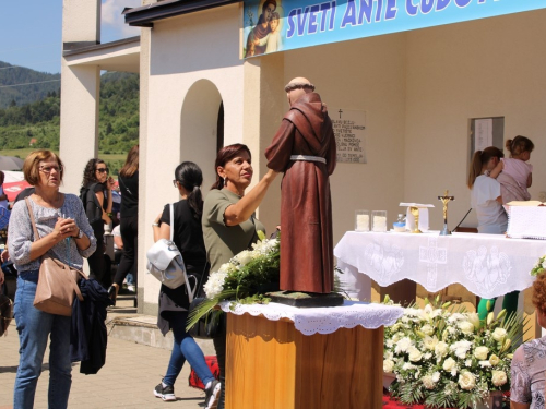 FOTO: Na Pidrišu proslavljen blagdan sv. Ante