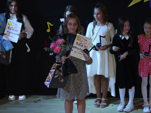 FOTO: Sara Juričević pobjednica dječjeg festivala ''Mala Rama 2023.''