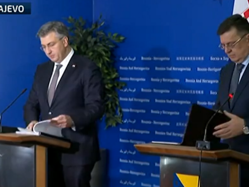 Plenković: Hrvati moraju biti legitimno zastupljeni