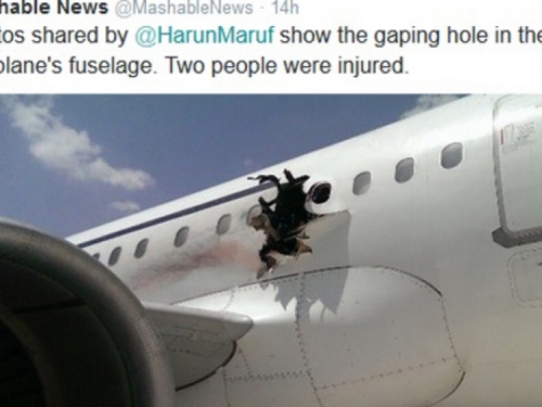 Pilot prizemljio avion nakon eksplozije
