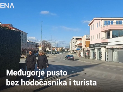 Međugorje pusto bez hodočasnika i turista