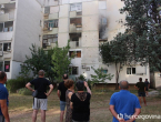 Mostar: Muškarac zapalio stan; Policija ga iz buktinje izvela s lisicama na rukama