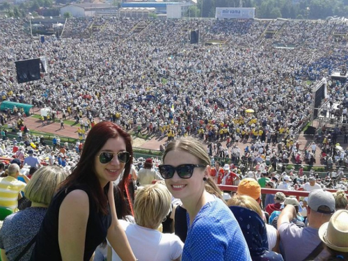 FOTO/VIDEO: Ramci na susretu s papom Franjom u Sarajevu