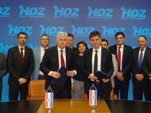 Čović i Cvitanović potpisali sporazum o suradnji