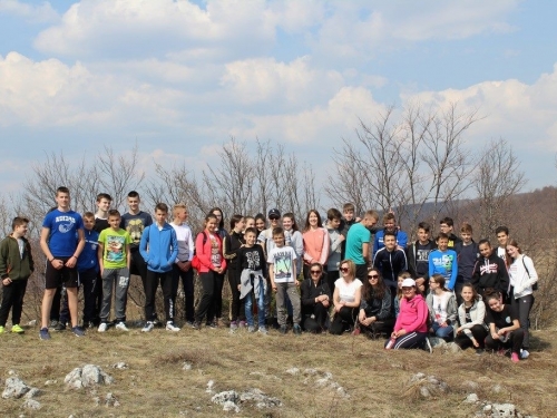 Planinarska sekcija OŠ Marka Marulića Prozor je opet aktivna
