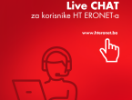 Live chat za korisnike HT ERONET-a