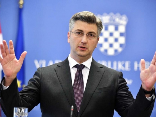 Plenković: Čim epidemiološka slika dopusti, Hrvatska će ukinuti mjere prema BiH
