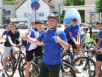 FOTO: Startala 4. Ramska biciklijada: Biciklisti krenuli u đir oko Ramskog jezera