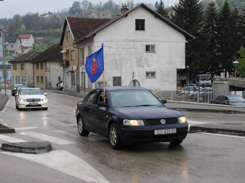 FOTO: Prosvjedna vožnja građana Prozora - Rame