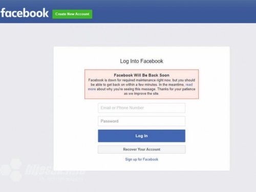 Facebook vam stvara probleme? Niste jedini!