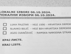 UŽIVO: Neslužbeni rezultati lokalnih izbora u općini Prozor-Rama