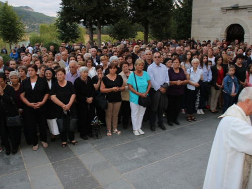 FOTO: Misa Uočnica povodom proslave Male Gospe na Šćitu