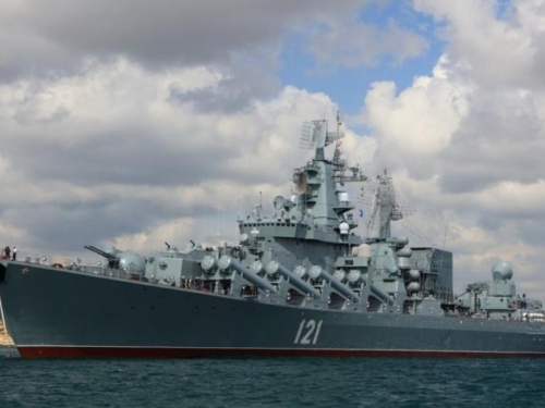 Potonula Moskva, ponos ruske mornarice