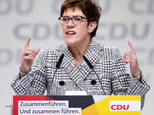 Nova predsjednica CDU-a Annegret Kramp-Karrenbauer