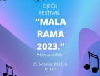 Poziv na audiciju: Dječji festival 'Mala Rama 2023.'