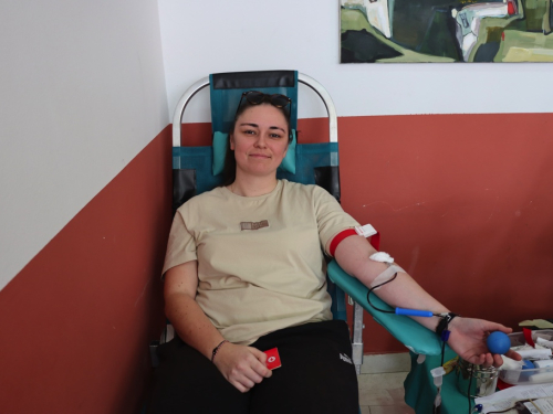 FOTO: Još jedna uspješna akcija darivanja krvi u Prozoru