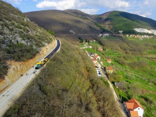 Započelo asfaltiranje regionalne ceste iznad Sopota