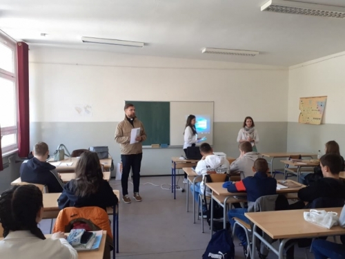 Učenicima 9. razreda prezentiran rad KŠC ''Petar Barbarić'' Travnik