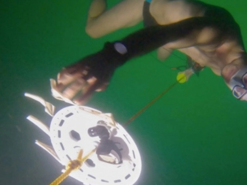 Češki ronilac na dah zaronio na rekordnu dubinu u zaleđenom švicarskom jezeru