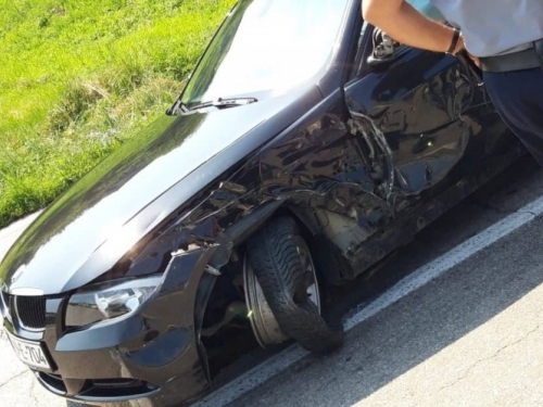 Prometna nesreća na magistralnoj cesti Prozor - Gornji Vakuf/Uskoplje