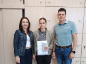 Sara Ivančević učenica generacije OŠ 'Marko Marulić' Prozor