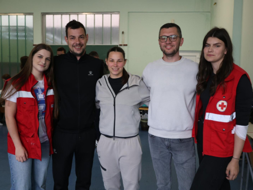 FOTO: Održana akcija dobrovoljnog darivanja krvi u Prozoru